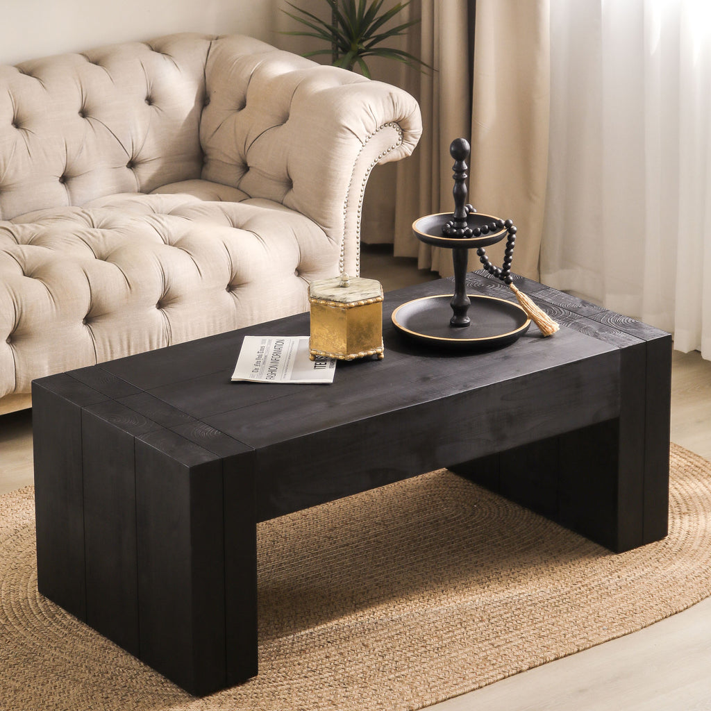 Mesa de centro de madeira