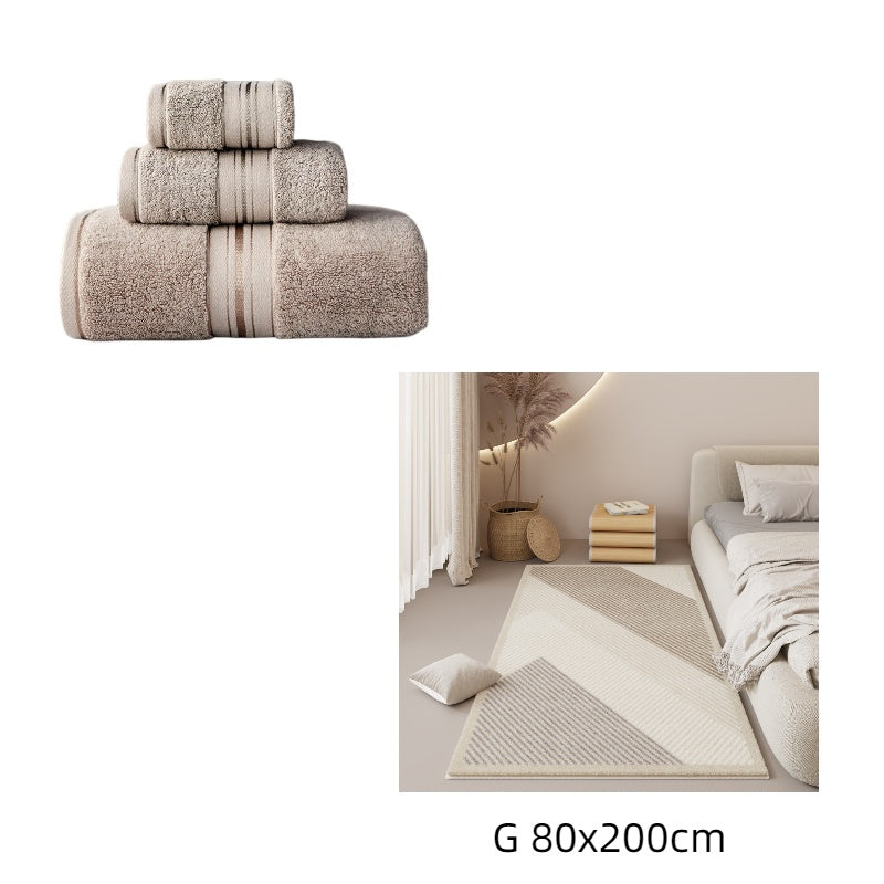 Conjunto de Toalhas de Banho