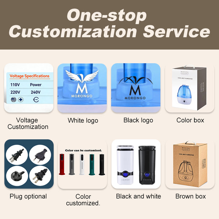 Simples Preto Branco Cor Elegante Cerâmica Difusores Óleo Essencial Ultrasonic Aroma Difusor Aromaterapia Difusor Umidificadores de ar