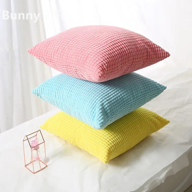 Conjunto 3pcs Capa de Almofadas