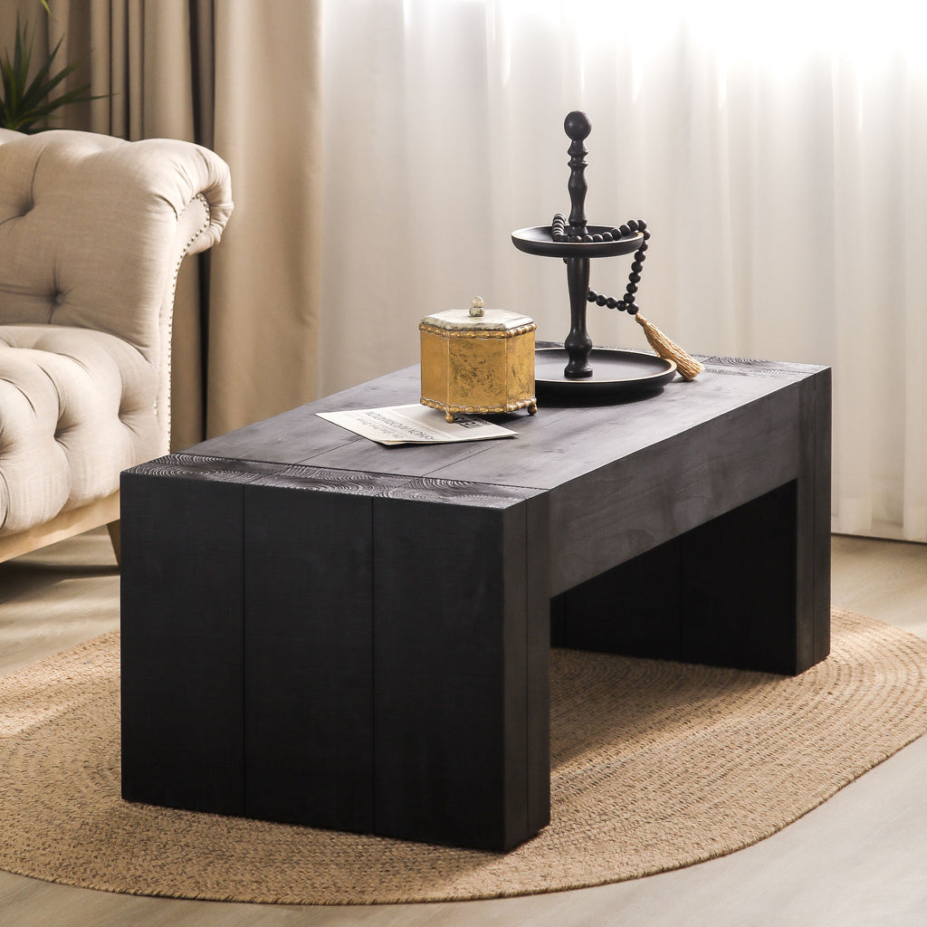 Mesa de centro de madeira