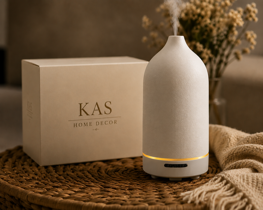 Difusor de Cerâmica Premium Elegance™ – Transforme Sua Casa Num Ambiente Relaxante e Sofisticado